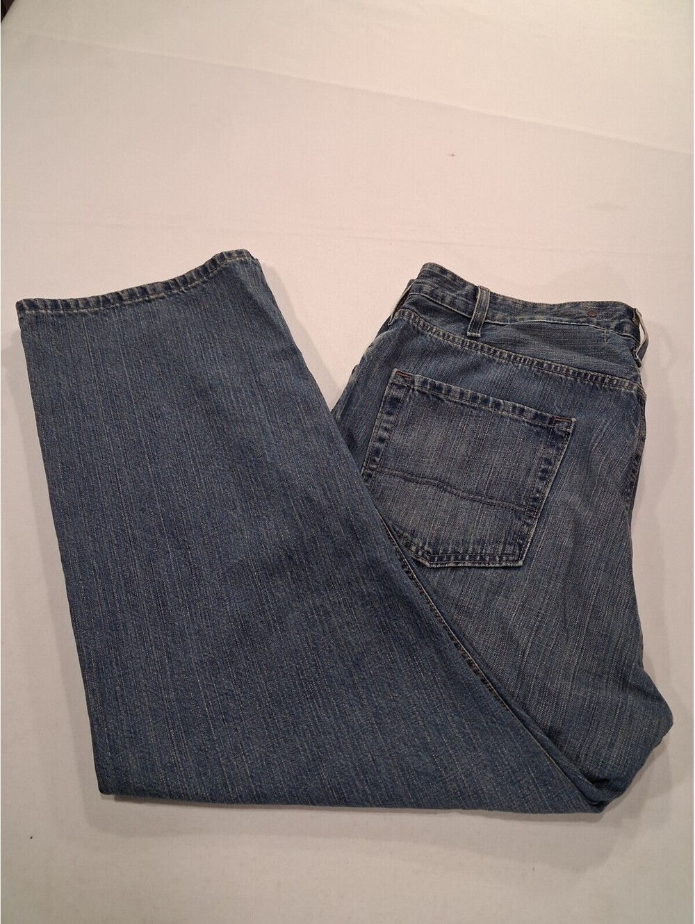 Authentics Signature by Levi's Men's (38×30) Loose Fit Blue Cotton Jeans Y2K-08